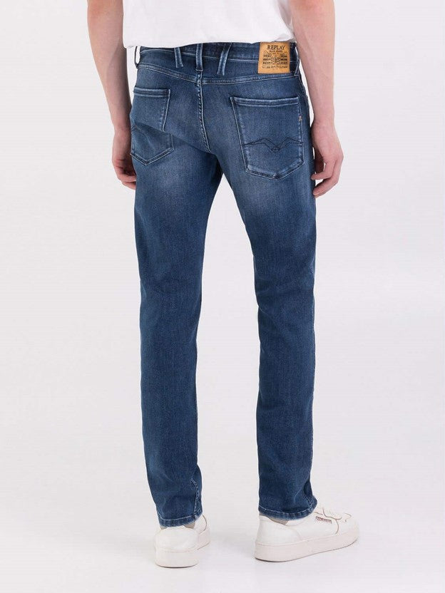 Replay Men's Anbass Slim Fit Jeans