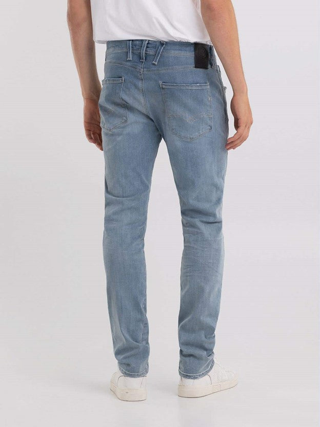 Replay Men's Anbass HyperFlex Slim Fit Jeans