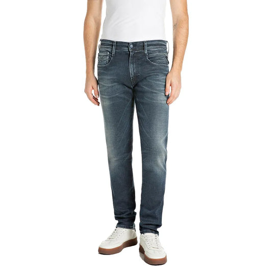 Replay Men's Anbass Hyperflex Slim Fit Jeans 32"