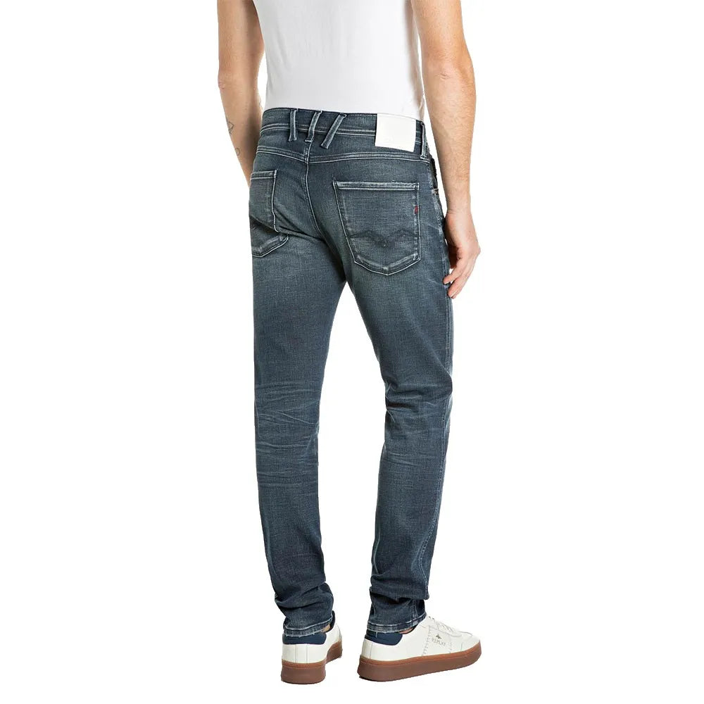 Replay Men's Anbass Hyperflex Slim Fit Jeans 32"