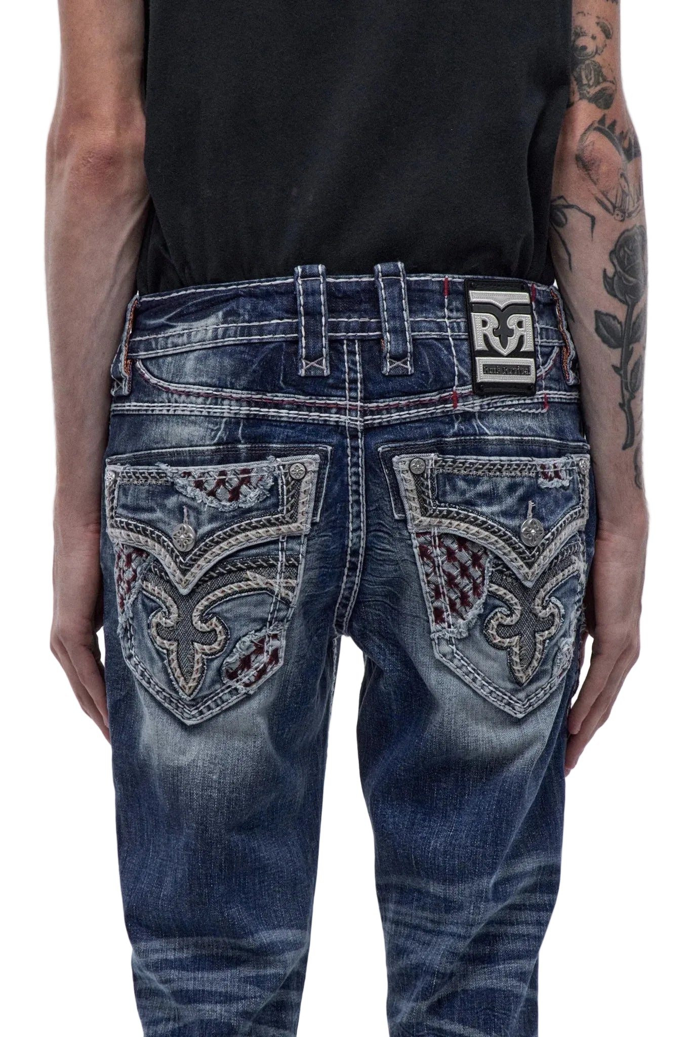 Rock Revival Men's Bootcut Jeans 32"