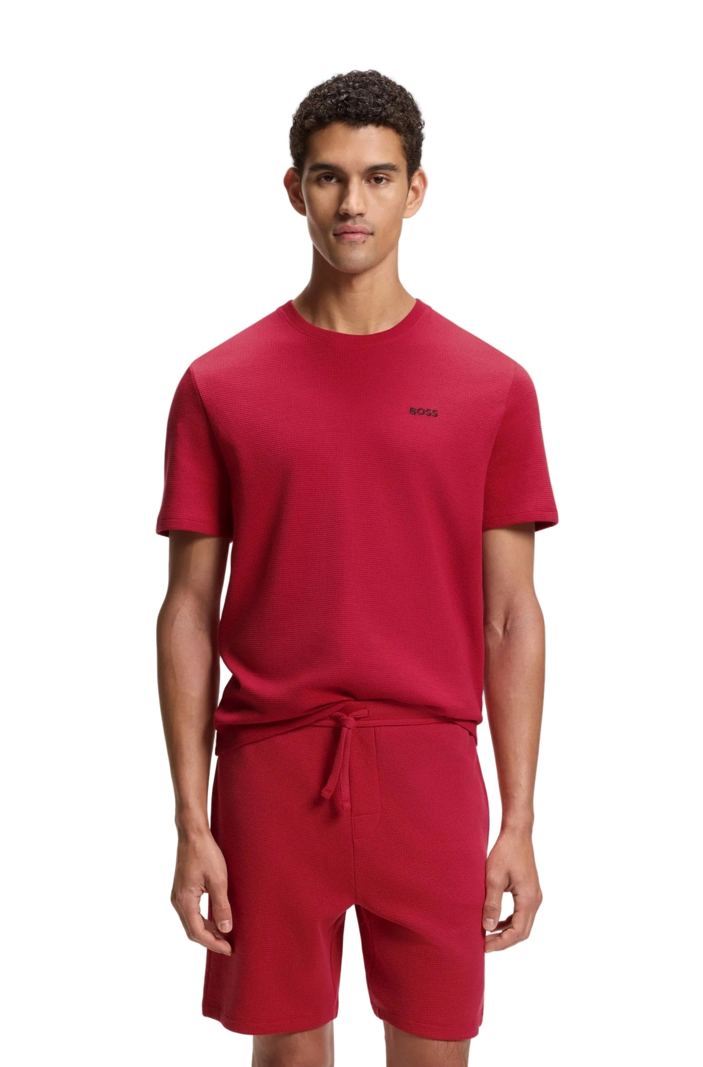 Boss Loungewear Men's Waffle Knit T-Shirt