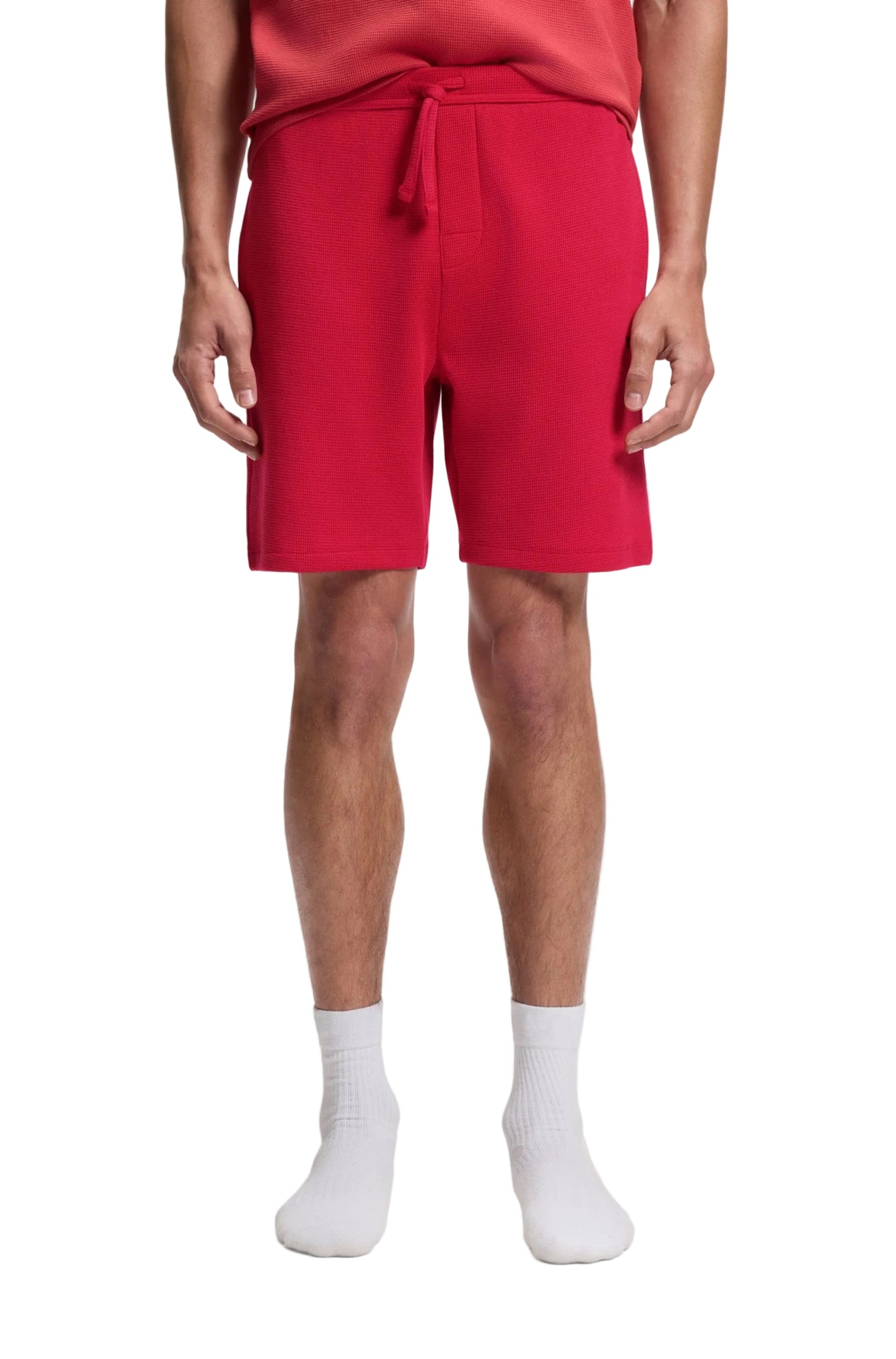 Boss Loungewear Men's Waffle Knit Shorts