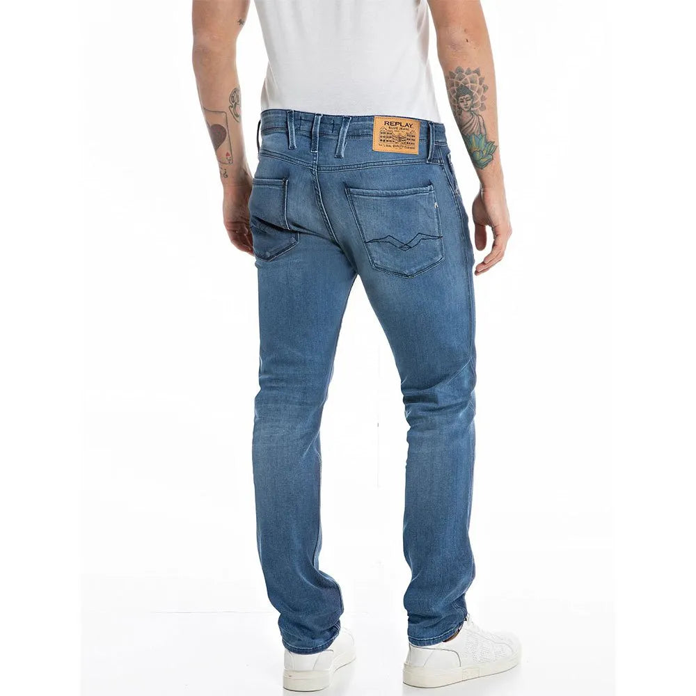 Replay Men's Anbass Slim Fit Jeans