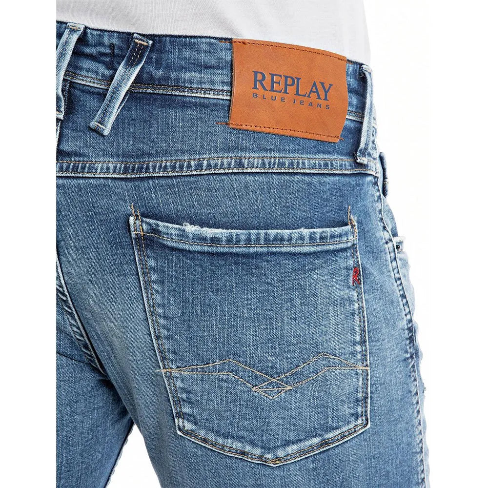Replay Men's Anbass Slim Fit Jeans