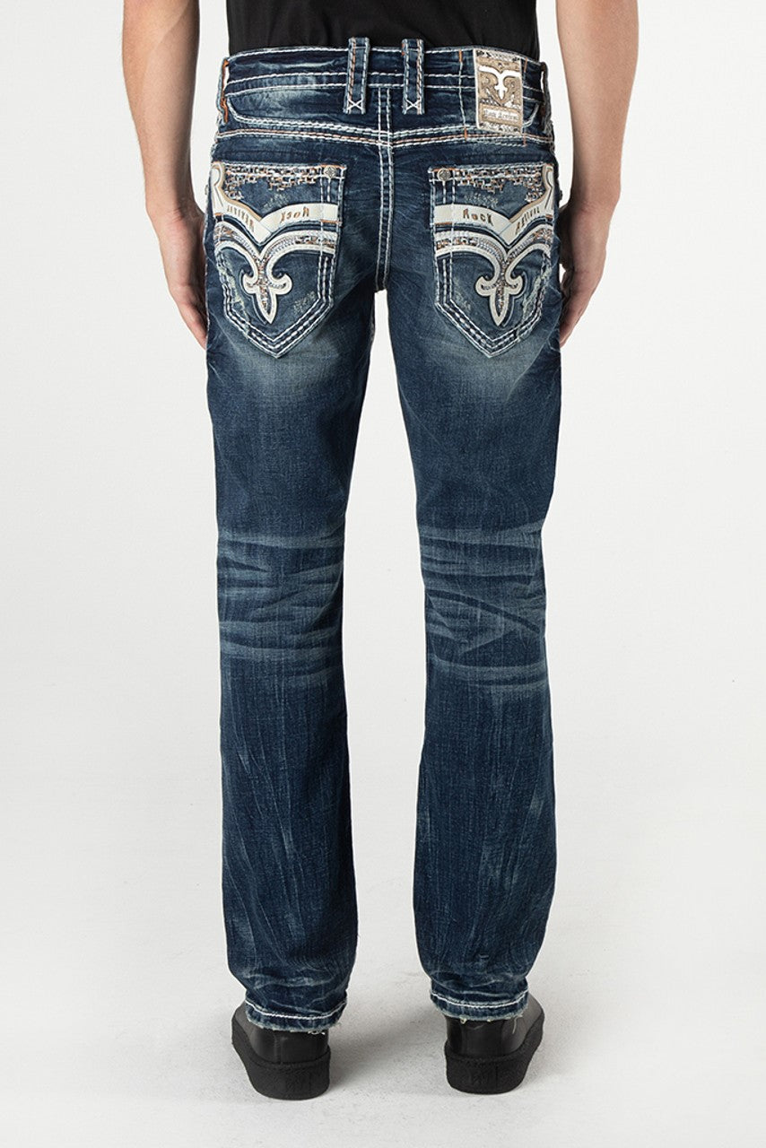Rock Revival Men's Straight Jeans