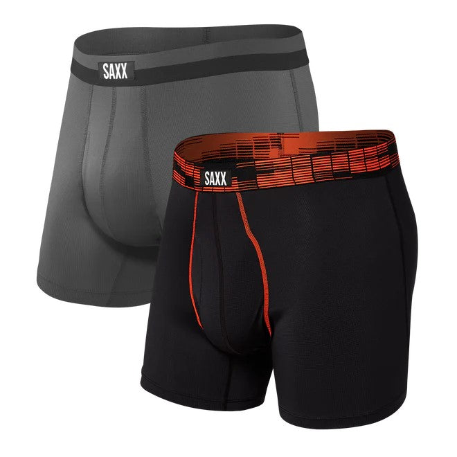 SAXX Men's 2-Pack Sport Mesh Boxer Briefs