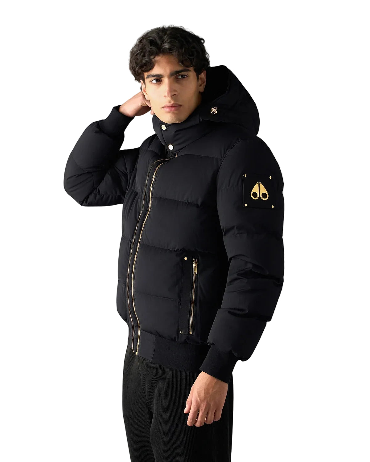 Moose Knuckles Men's Gold Series Stagg Down Bomber