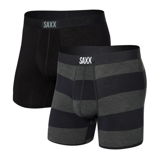 SAXX Men's 2-Pack Vibe Boxer Briefs