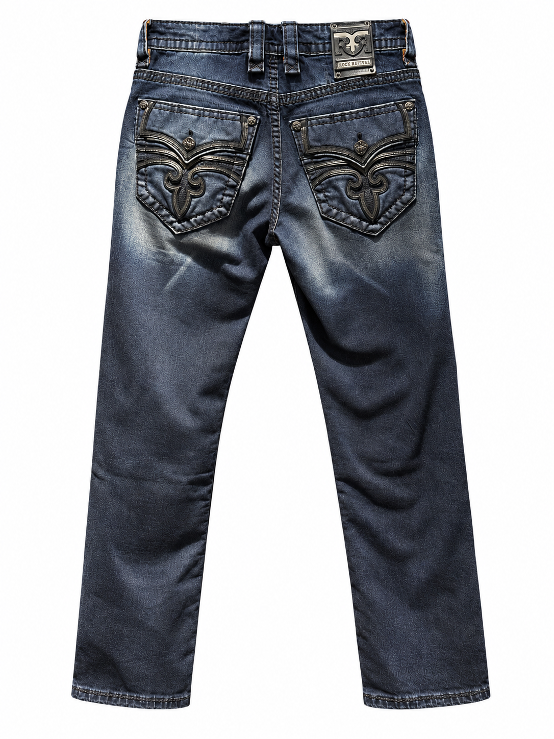 Rock Revival Men's Straight Fit Jeans 32"