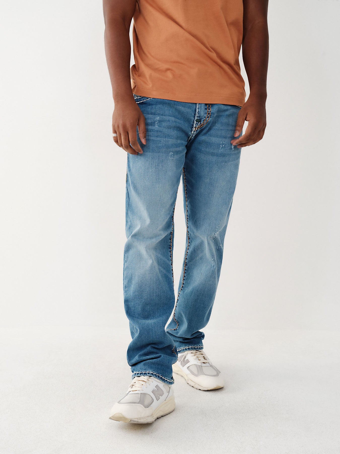 True Religion Men's Ricky Straight Jeans