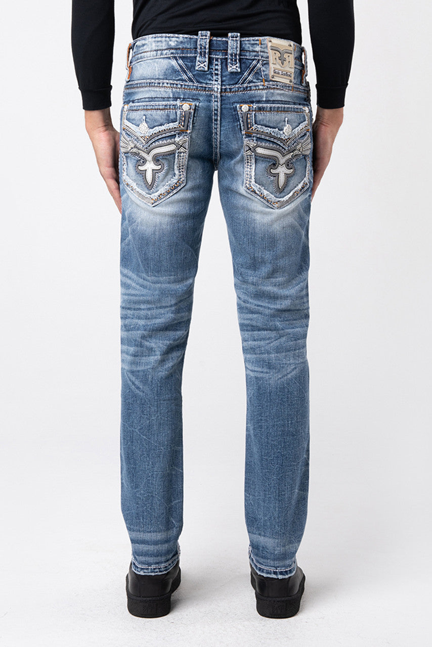 Rock Revival Men's Alt Straight Jeans 32"