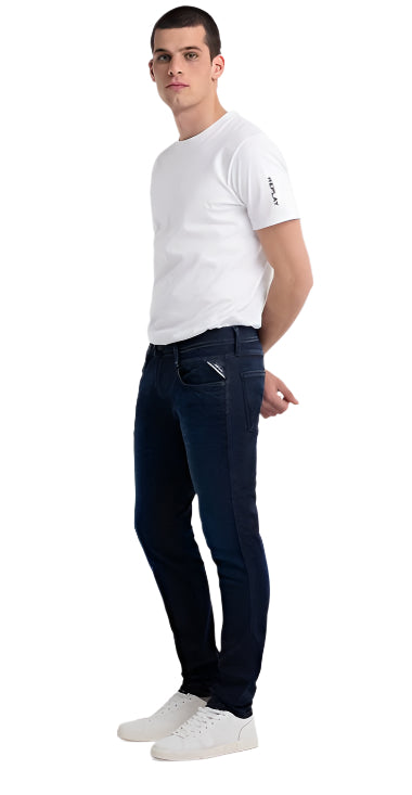 Replay Men's Anbass HyperFlex Jeans